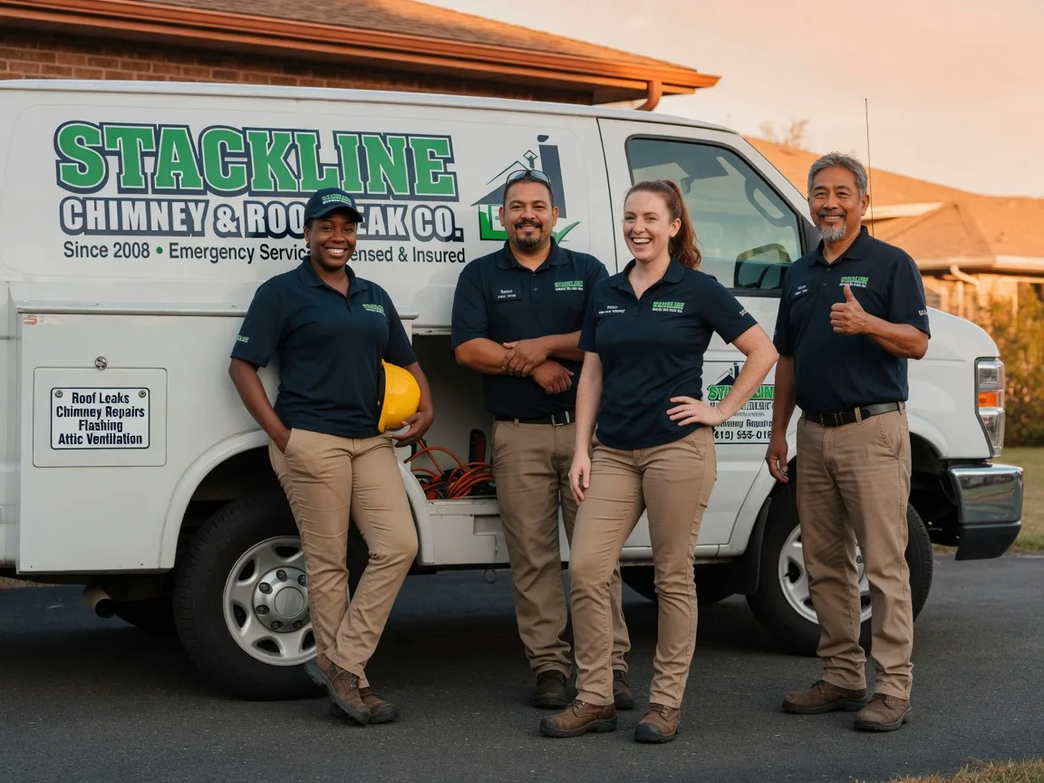 Chimney flashing repair company in Mount Vernon, ME